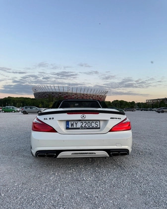 Mercedes-Benz SL cena 369000 przebieg: 33000, rok produkcji 2013 z Warszawa małe 191